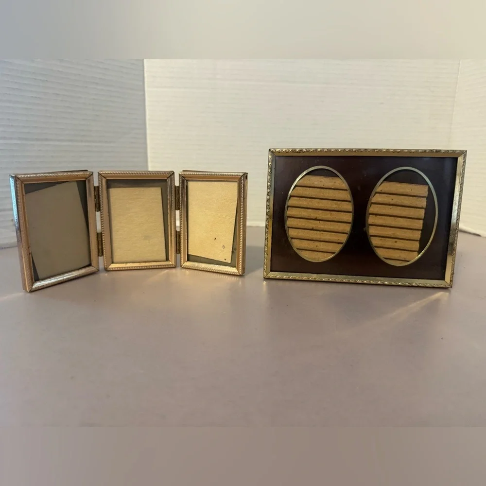 Vintage Gold and Brown Frame Collection